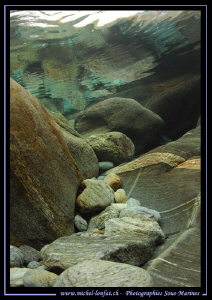 Freshwater Atmosphere.... :O)... Verzasca River. by Michel Lonfat 